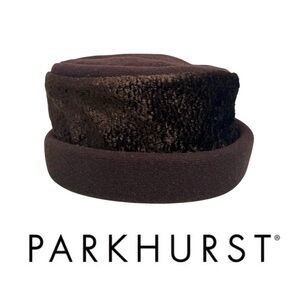 Chocolate Brown 100% Wool PARKHURST Hat